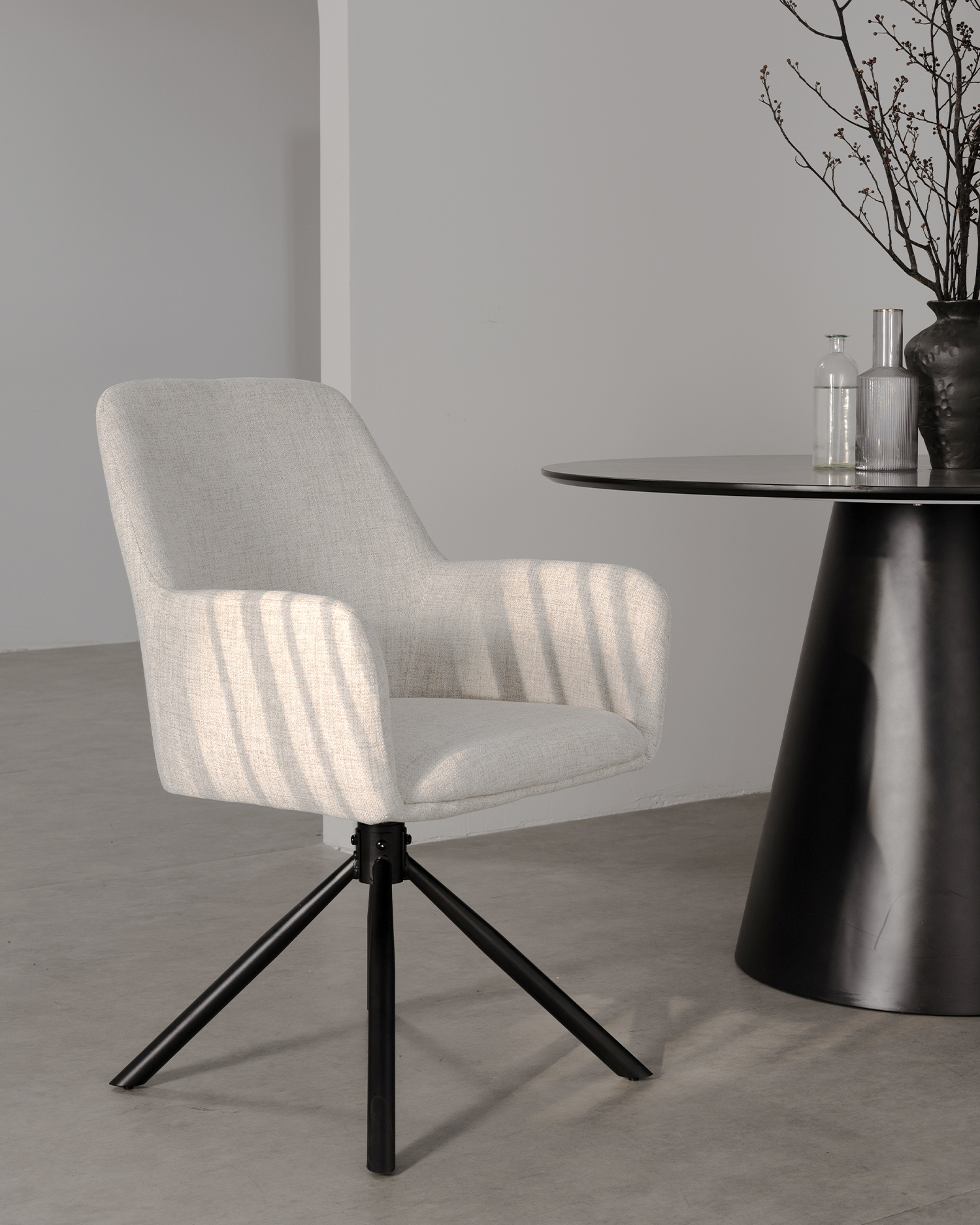 Swivel Fabric Dining Chair Swivel Fabric Dining Chair