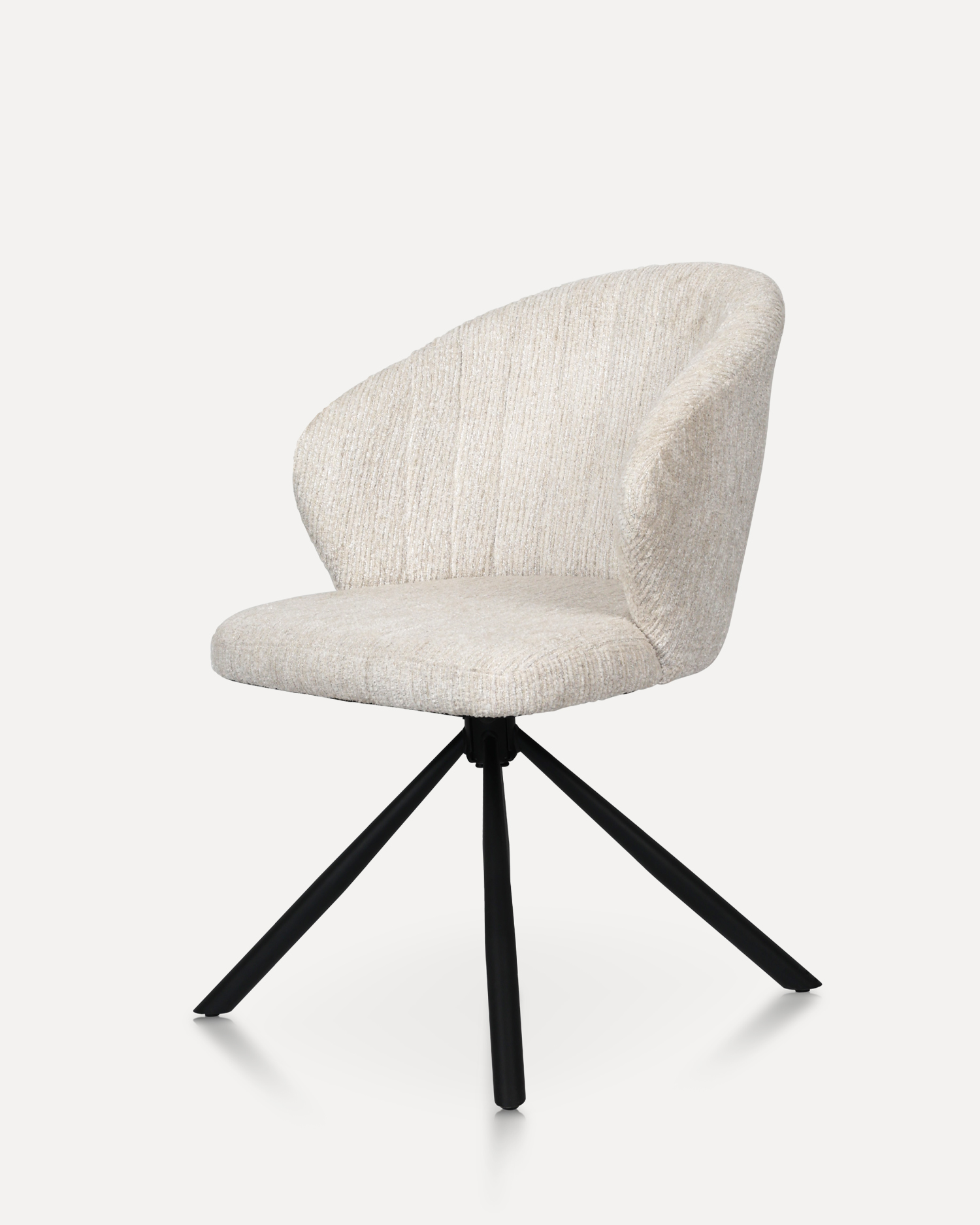 White swivel dining room chair White swivel dining room chair