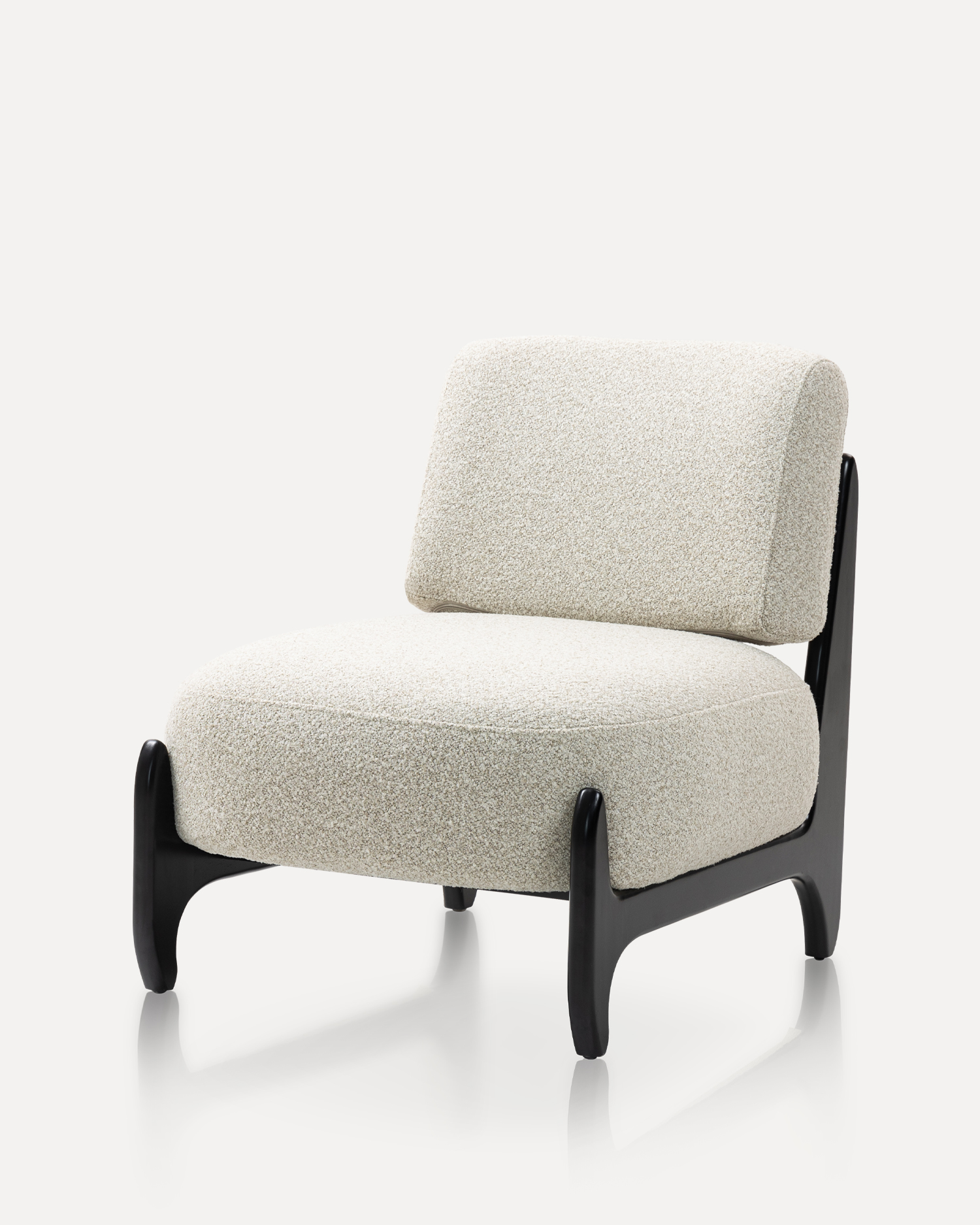 Cushioned Cozy Wood Chair