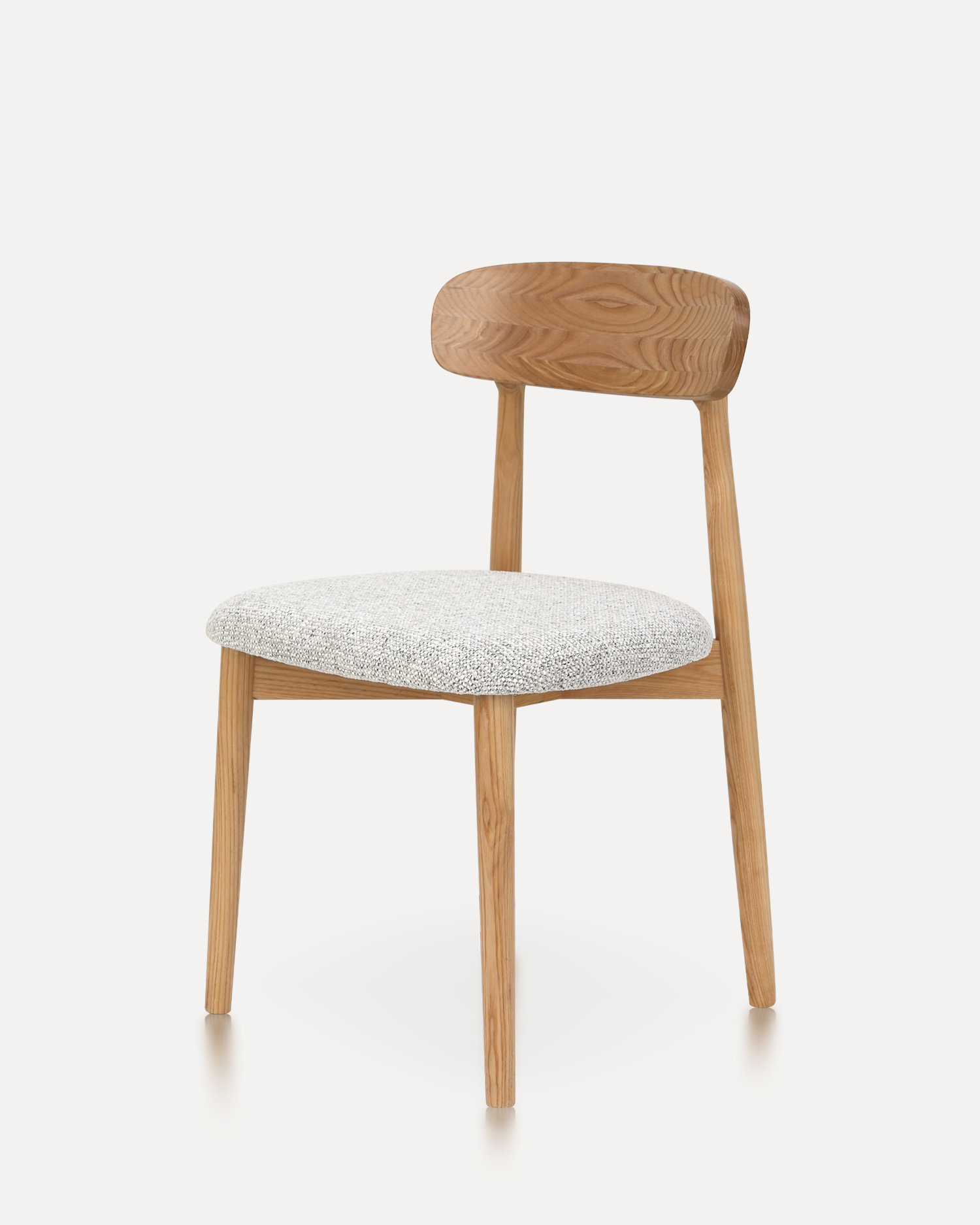 Walnut-toned Classic Wooden Chairs