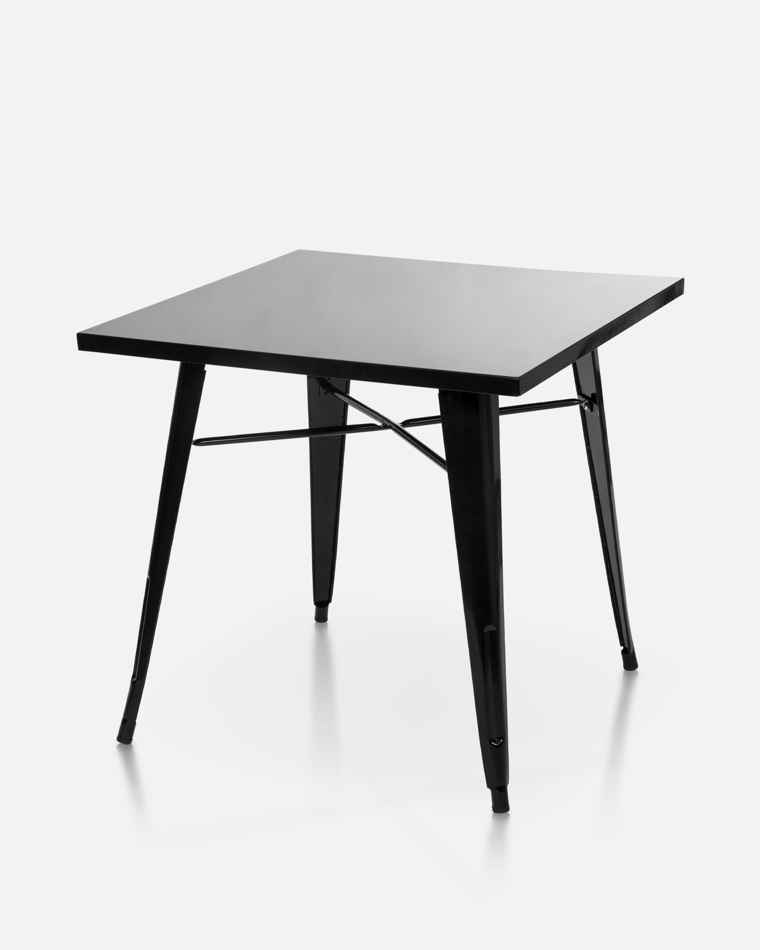 Itim na mesa ng pang -industriya na metal Itim na mesa ng pang -industriya na metal