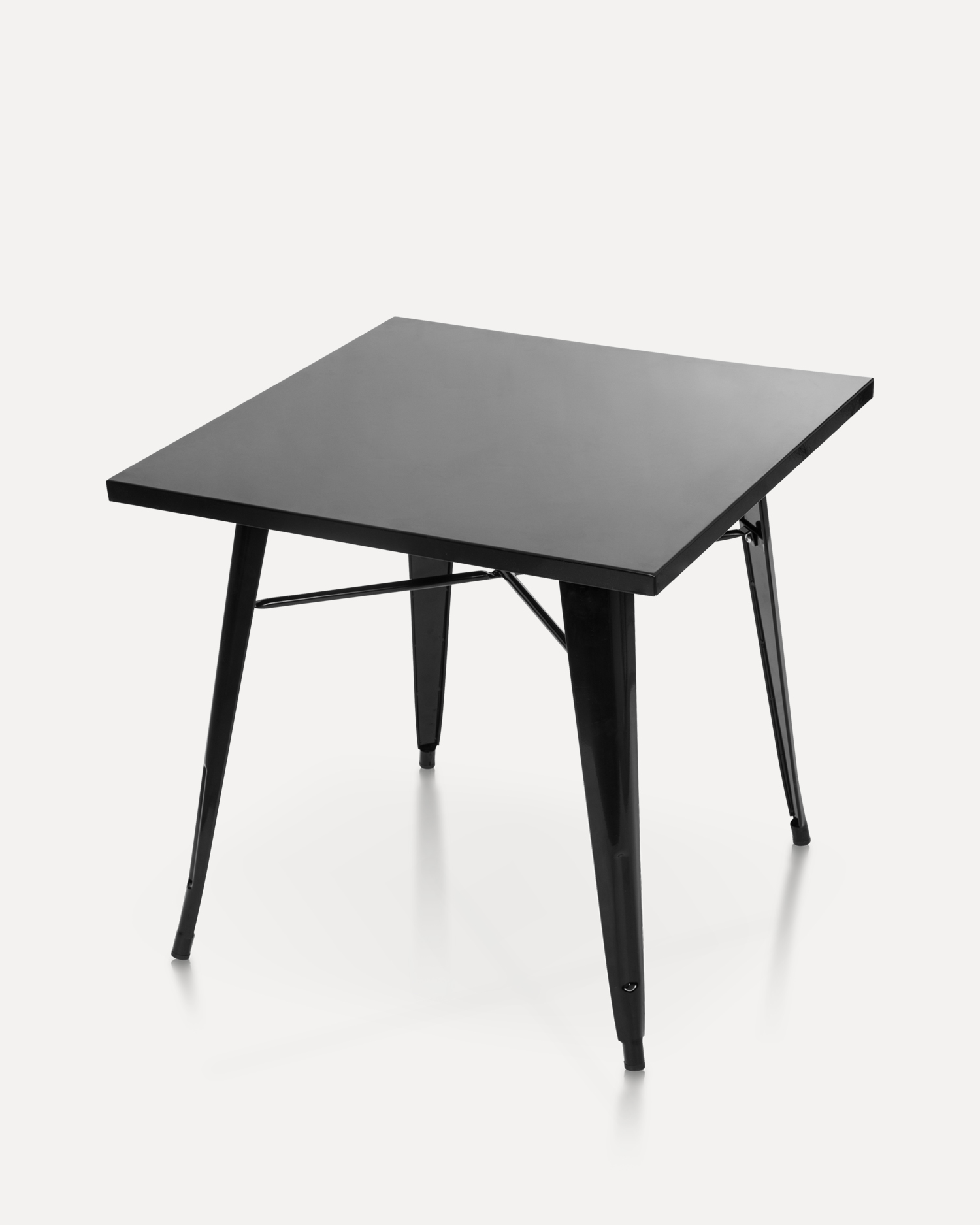 Itim na mesa ng pang -industriya na metal Itim na mesa ng pang -industriya na metal