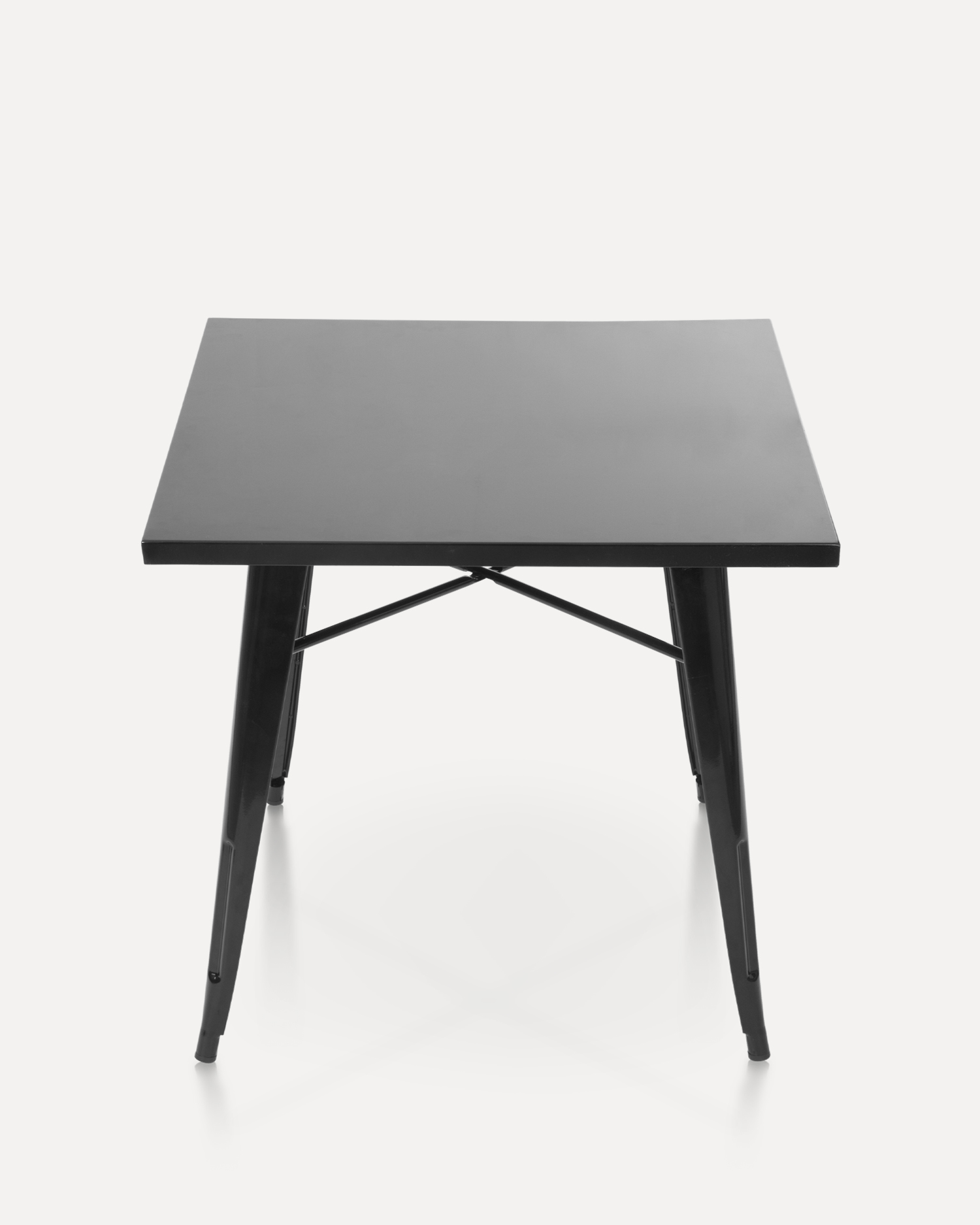 Itim na mesa ng pang -industriya na metal Itim na mesa ng pang -industriya na metal