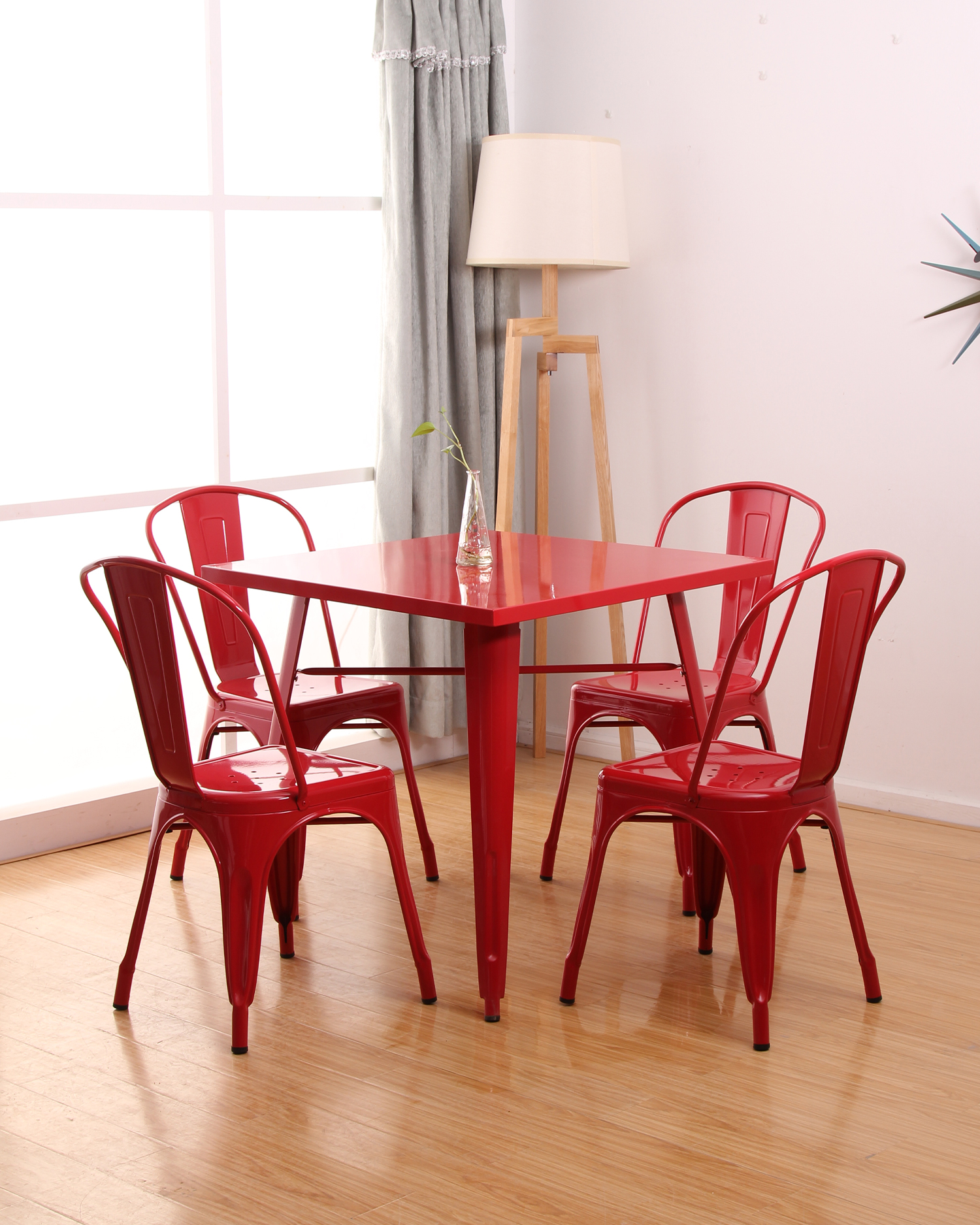 Itim na mesa ng pang -industriya na metal Itim na mesa ng pang -industriya na metal