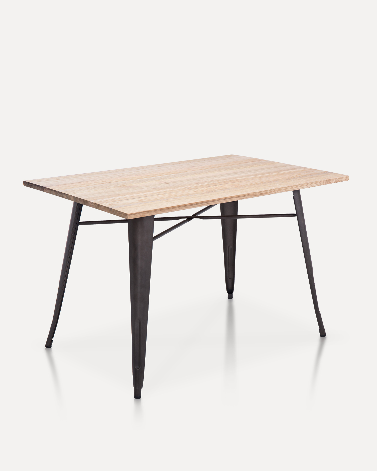 Banayad na Kulay Elm Wooden Leisure Table Banayad na Kulay Elm Wooden Leisure Table
