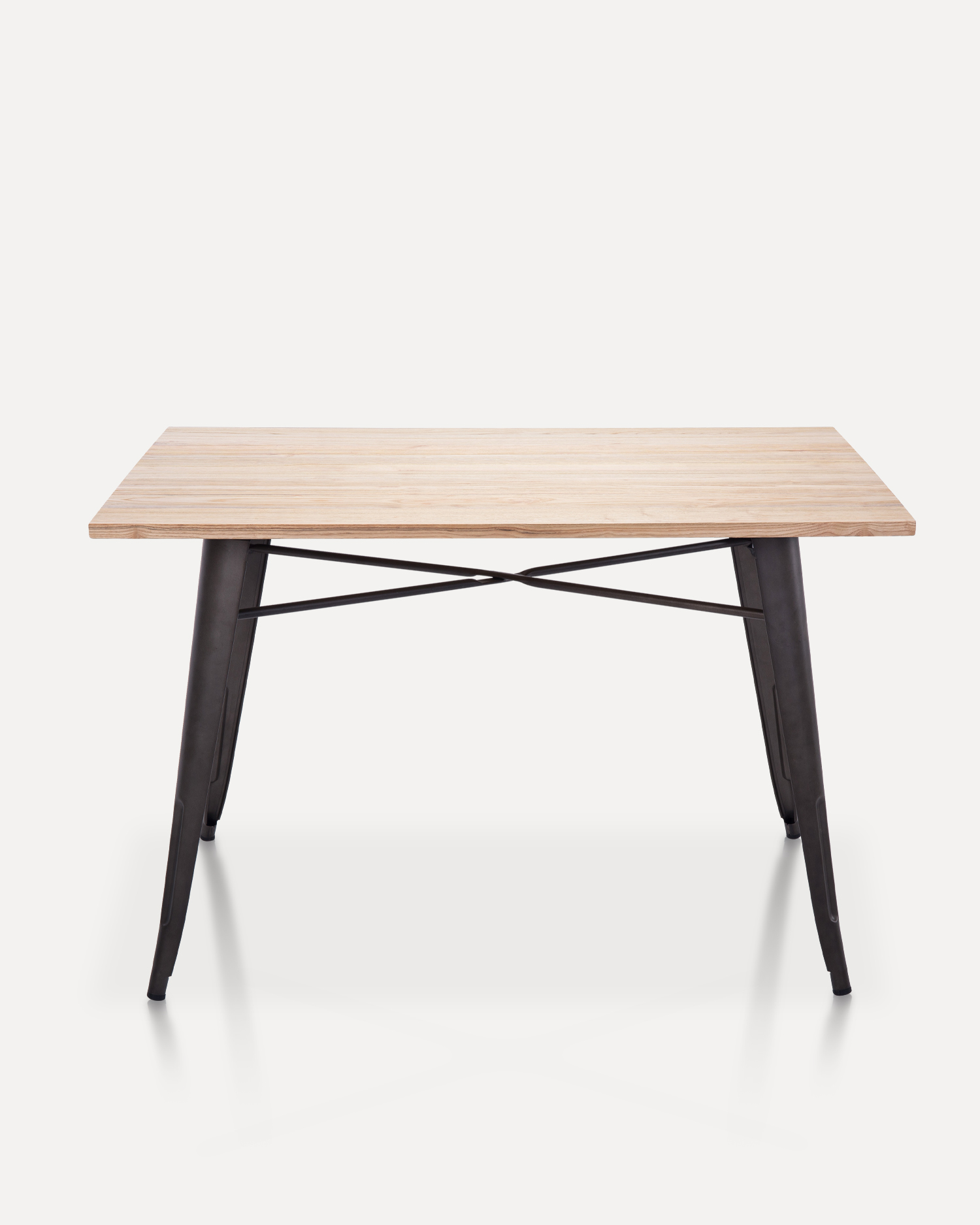 Banayad na Kulay Elm Wooden Leisure Table Banayad na Kulay Elm Wooden Leisure Table