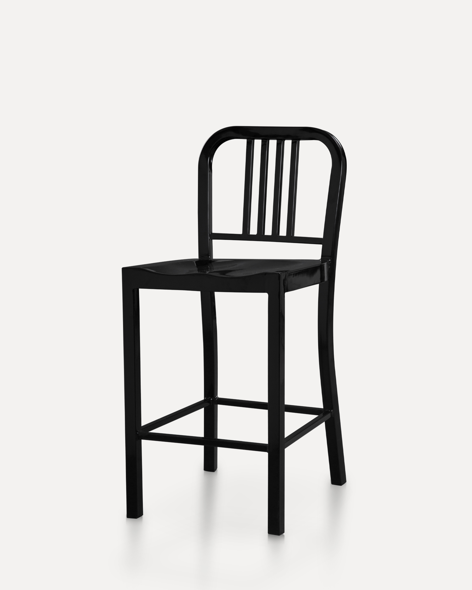 NAVY METAL CHAIR